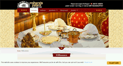 Desktop Screenshot of maharajapalace.de